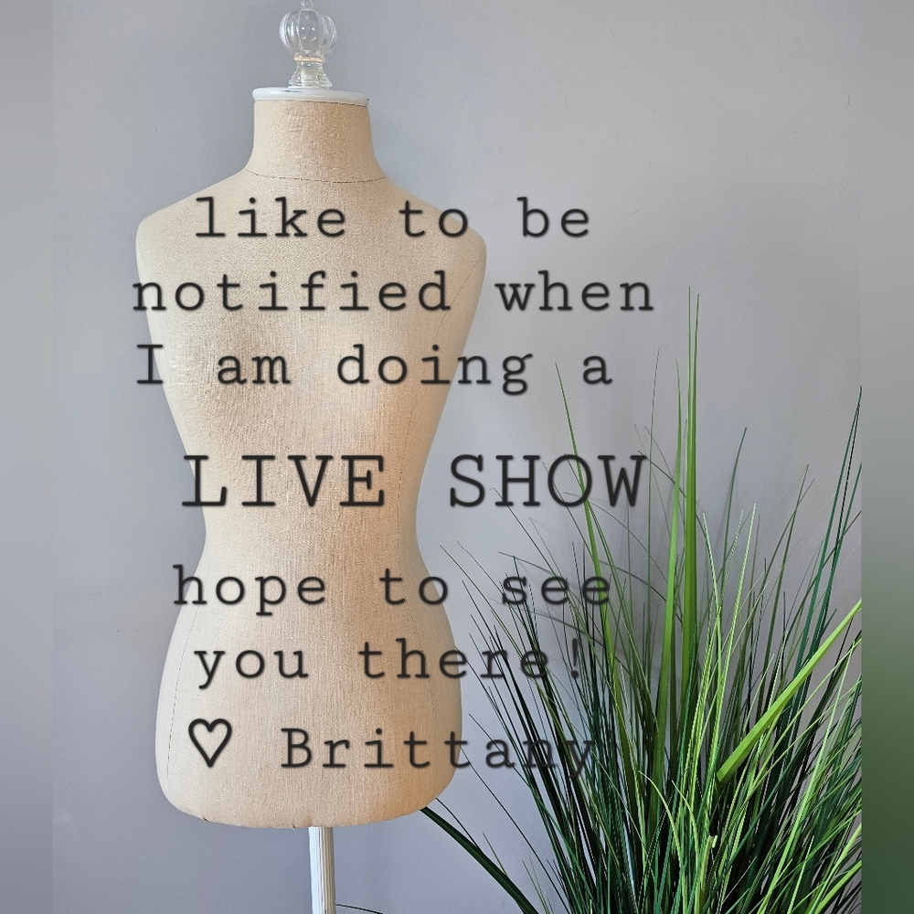 Like this to get notified when I do a show!!